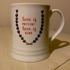 Love is patient love is kind coffee mug ☕️